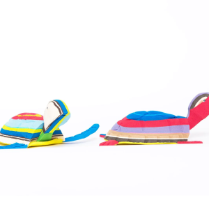 Turtle Escultura de Flip Flops